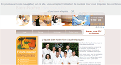 Desktop Screenshot of biennaitre-rivegauche.fr